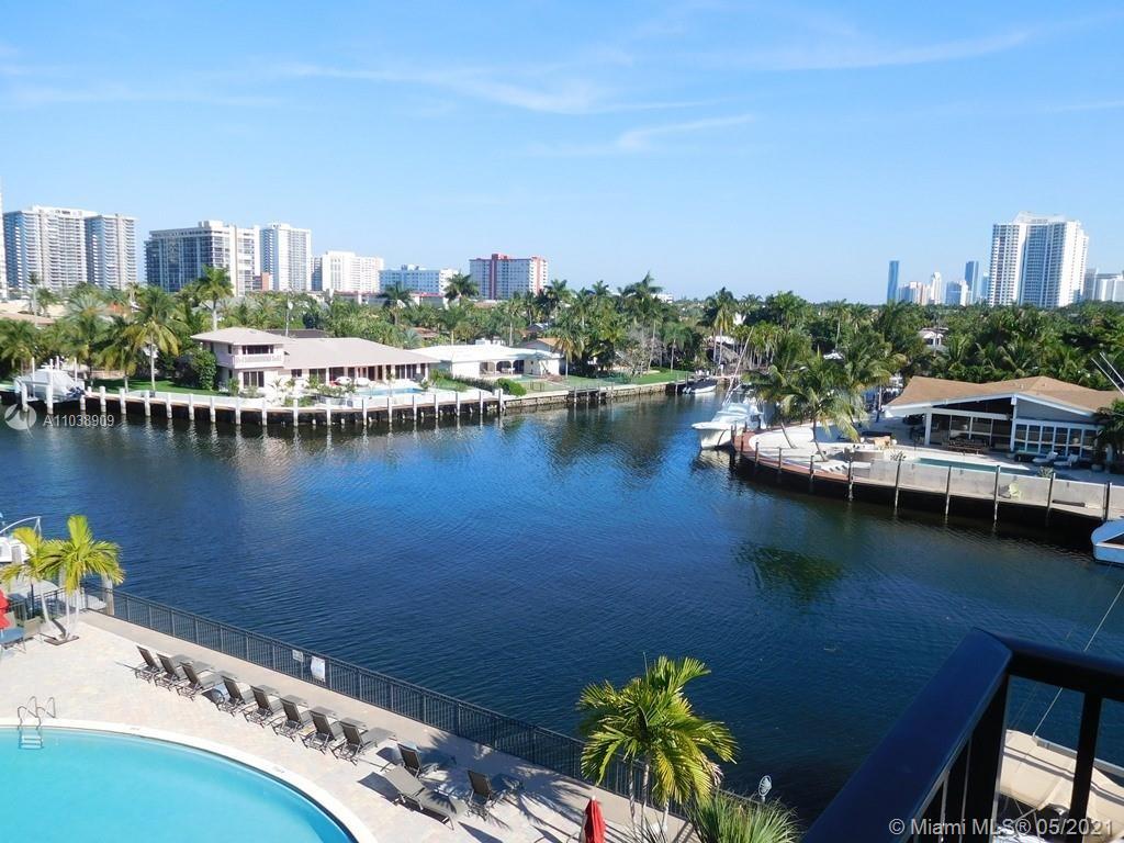 You are on the Cruise, Water, Water from every room, Beautiful 2/2 overlooking ICW at intersecting wide canals with access to ICW and Ocean. Washer and dryer in every floor very close to the unit. Painted, stainless steel appliances, pets ok, hurricane windows and doors ,tropical landscaping, 2 parking spaces, dock available (see with association), easy to show. Walking distance to Ocean, shopping, Aventura Mall, restaurants and Gulfstream Casino. Close to Fort Lauderdale Airport.