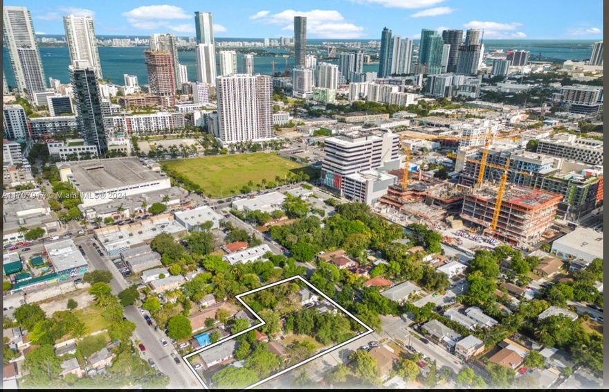 Welcome to WynGarden! This exceptional 1-acre lot, comprising 7 separate parcels totaling 44,000 sq. ft., offers a rare and lucrative development opportunity in one of Miami's most vibrant and rapidly evolving neighborhoods. Located just a block away from the heart of Wynwood and Midtown Miami, this prime piece of land is perfectly positioned to take advantage of the massive growth and development taking place nearby.
Zoned for residential use T4, plans for T5 zoning and potential to qualify for live local, this lot provides the perfect foundation for a large-scale multifamily or mixed-use development. The area is undergoing tremendous transformation, with new commercial, retail, and residential projects popping up around every corner, making this location a key player in Miami's future.