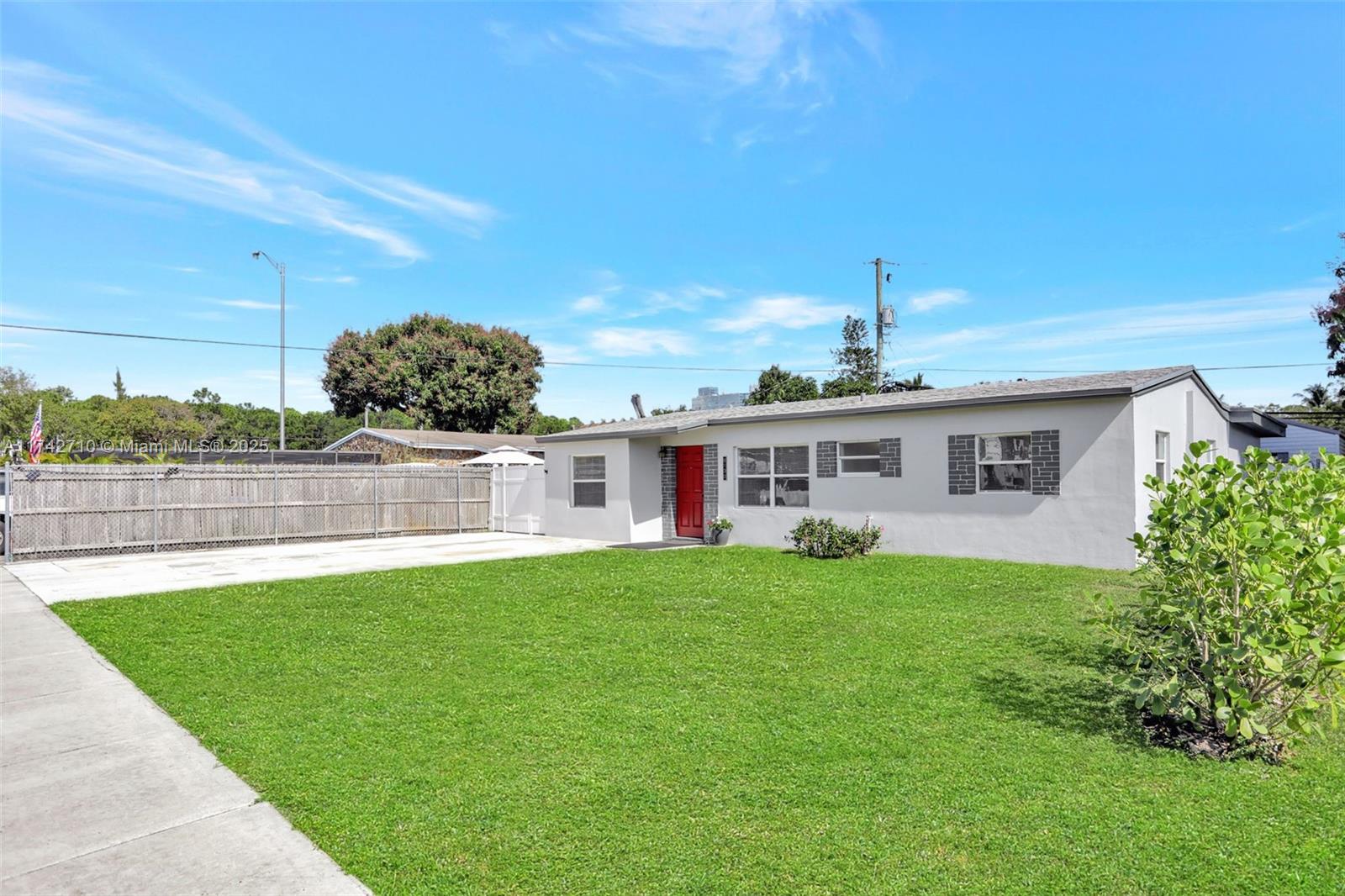 Move right in to this 1 story Remodeled 4 BR + BONUS RM Home w/large bright versatile floor plan. Freshly painted Interior & Exterior. Vinyl & tile Floors, Renovated Baths, New Architectural Shingle Roof 2018, 2 Tankless Water heaters, Updated Electrical, All Copper & PVC Plumbing, Ac 2017, Brand New Amana Kitchen Appliances, LG washer & dryer. 2 yr home warranty for peace of mind included. Fully Fenced back yard for privacy. NO HOA. 4 point inspection done, Insurance quote available. Great location at end of the street, near Commercial Blvd., Wilton Manors, East of I-95, 10 mins to Beach, Lauderdale by the Sea, night life, dining, entertainment. Close to DRV Pink Stadium Soccer, airport. FHA/VA/Conventional Financing Ok. Large Shed for storage. Great Curb Appeal. Living Area is 1632.