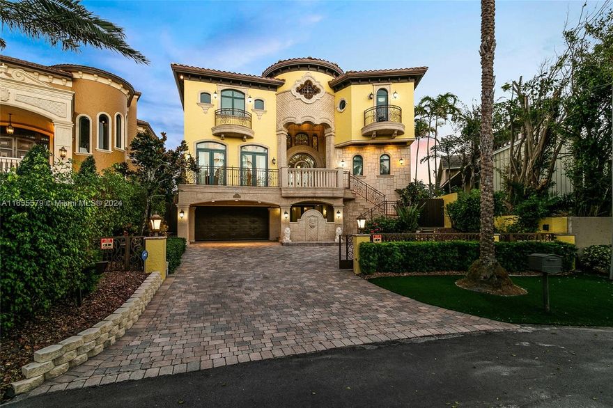 Welcome to a Mediterranean 5 bed, 7 bath, oceanfront mansion, your dream rental castle! Enjoy a 4-car garage, driveway for 6, gym, theater room with pool table, and ensuite bedroom on the first floor. The second floor features a formal living room, chef’s kitchen, dining, and family rooms. Upstairs, find two ensuite bedrooms and a master suite with rooftop access. Outdoors, enjoy a pool with a slide, swim-up bar, seating areas, and direct beach access. A dream come true for renters! Owner is offering incentives.