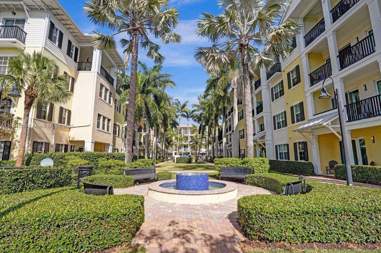 Fully furnished 2-story Condo at Latitudes Delray. 3 Bed-3 full Bathrooms, all En-suite bedrooms! Private 2nd Floor Terrace. Modern Kitchen with granite countertops and newer stainless appliances. Hardwood floors in living areas. Great Penthouse corner with view onto Resort style pool area and Garden. All furniture and accessories included and of top quality! A Dream rental in the Heart of Delray, minutes from the Beach (1.5 miles). Close to shops and popular Target/Whole Foods and great restaurants and Famous Atlantic Avenue not far away! Available for either annual or High Season rental (Dec to April)