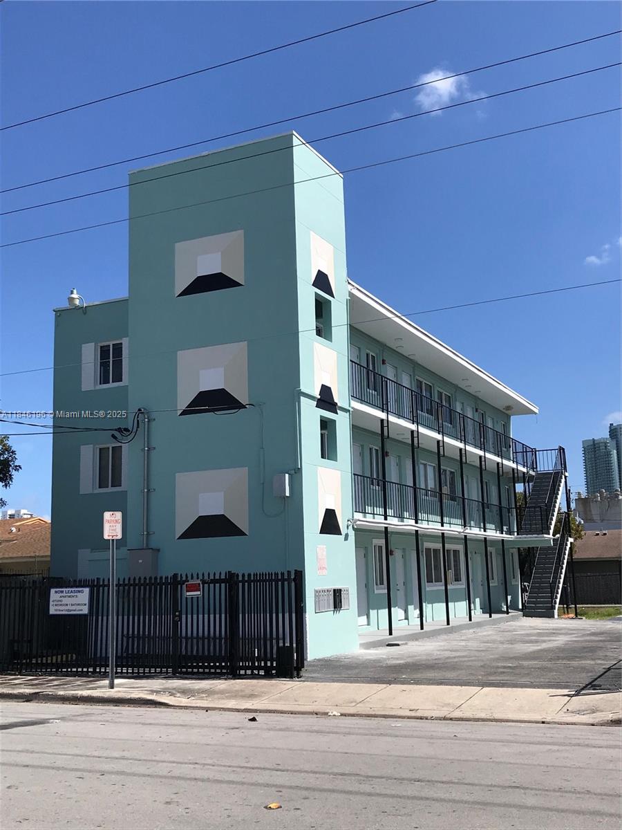 Completely remodeled unit available for rent. Steps from Wynwood. Gated community with security cameras throughout. Impact windows, split AC, stainless steel appliances and more. Walk to restaurants, shops and bars. Public transportation nearby. Limited parking spaces available for rent, 5 blocks from Metromover station. Apartment available on 3rd floor. No pets. No smoking. Laundry in the building. PLEASE no call me, text me with your name. The only service include is the trash and pest control. We require first month and 2 months security deposit.