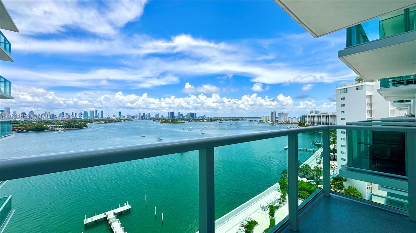Gorgeous direct Biscayne Bay views from the private 14th floor balcony. Enjoy amazing sunsets against the Miami cityscape. Full amenities building with gym, valet, large pool, 24-hour security. Great location just steps from Whole Foods, and minutes from amazing dining, the beach, marina, South of Fifth neighborhood, and the MacArthur Causeway. Tenant occupied until 07/24/25. Building is valet parking only ($85/M for 1 car).