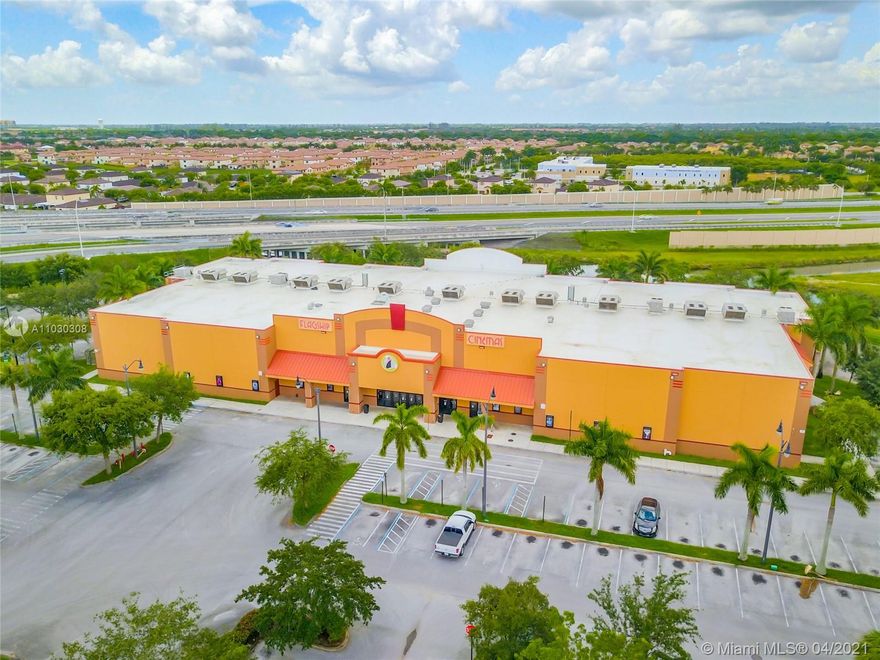 Prime commercial location in Homestead concrete block 2-story freestanding building. Currently used as a Flagship Cinema movie theater. Built in 2006, features 14-screen, 2,500+/- seating, large lobby, concession area that sells candy, popcorn, refreshments and other foods. Property is 49,021 +/- SF on 7+/- acres with 470+/- parking spaces. Sits adjacent to two, three-story retail/office buildings and a freestanding Chilis restaurant. Subject is in a high-traffic and highly-visible location. Trade area is densely populated with several large retailers, including Lowes, Kohls and others. National restaurants include Chipotle, Chilis, Red Lobster, Olive Garden, Longhorn, Buffalo Wild Wings and others. As well as, including McDonalds, Taco Bell and Wendys.
