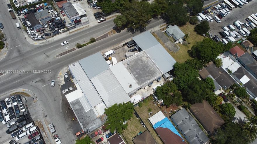 This unique opportunity to acquire a business and real estate, well established operation since 2001 with active license for paint and body-shop, mechanic shop. This 1958 building has 13,540 sf sits on a 17,600 sf lot, offers an oversized 40’Lx16’Wx18’H spray booth, 175 ton metal bending machine, 10 Foot-long metal cutting machine, 8 foot-long metal rolling machine, bus parking space, fully a/c office, ideal for owner operator looking to relocate their business into one of Miami’s hottest markets. Property offers the ability to assemble over 100 minibusses/ medical vans per year. Fronting NW busy 62 st a major high transit east-west corridor, property provides great utility for all sorts of automotive uses, MIA Airport, Seaport and more, offers easy access to I95, major highway
