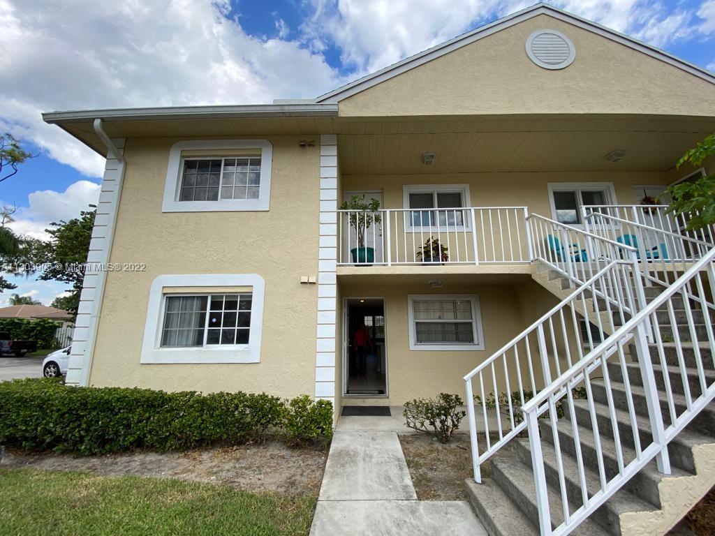 Beautiful and cozy 2 bedroom 2 bathroom apartment painted and renovated. Spacious kitchen with Stainless Steel appliances. Master bedroom with private bathroom and walk-in closet and guest bedroom with spacious closet as well. Fully packed laundry with washer and dryer. Unit located in a quiet and next to a beautiful and peaceful golf course of Royal Palm Beach.
