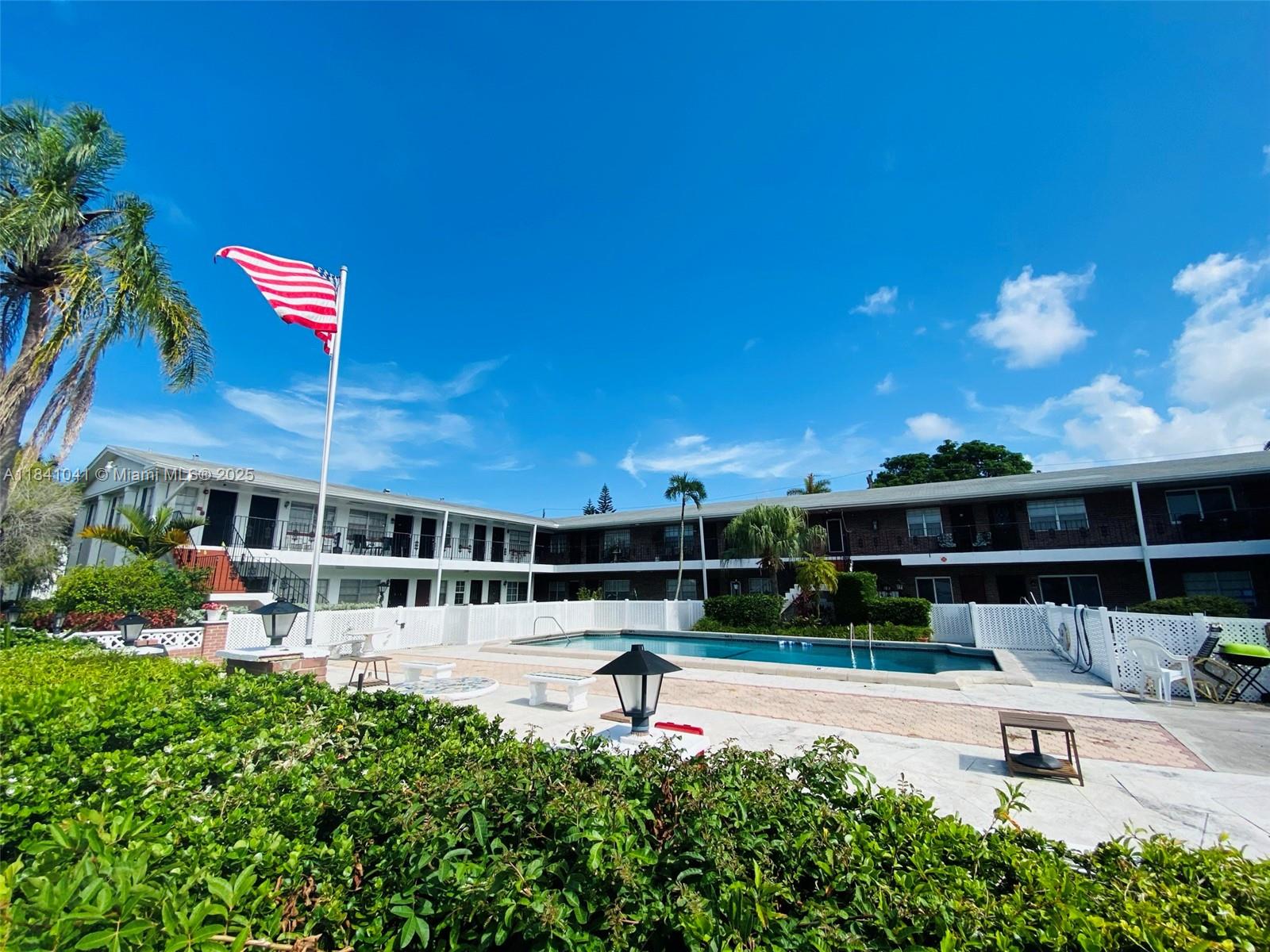 Beautiful 55+ condo. Freshly painted, new tankless water heater, newer carpet, all impact windows, new lighting and fans, new bathroom vanity, spacious living room, 2 bedrooms and a kitchen with eating area with stainless steel fridge. Extra storage and laundry on the same floor. Located within a short drive to the beach, very close to shopping, cafes, restaurants. Nice, peaceful community with heated pool, BBQ grills and tables, and vast recreational area. Association requires 650 credit score and proof of income. Section 8 welcome! Please see attached association application and rules/regulations.