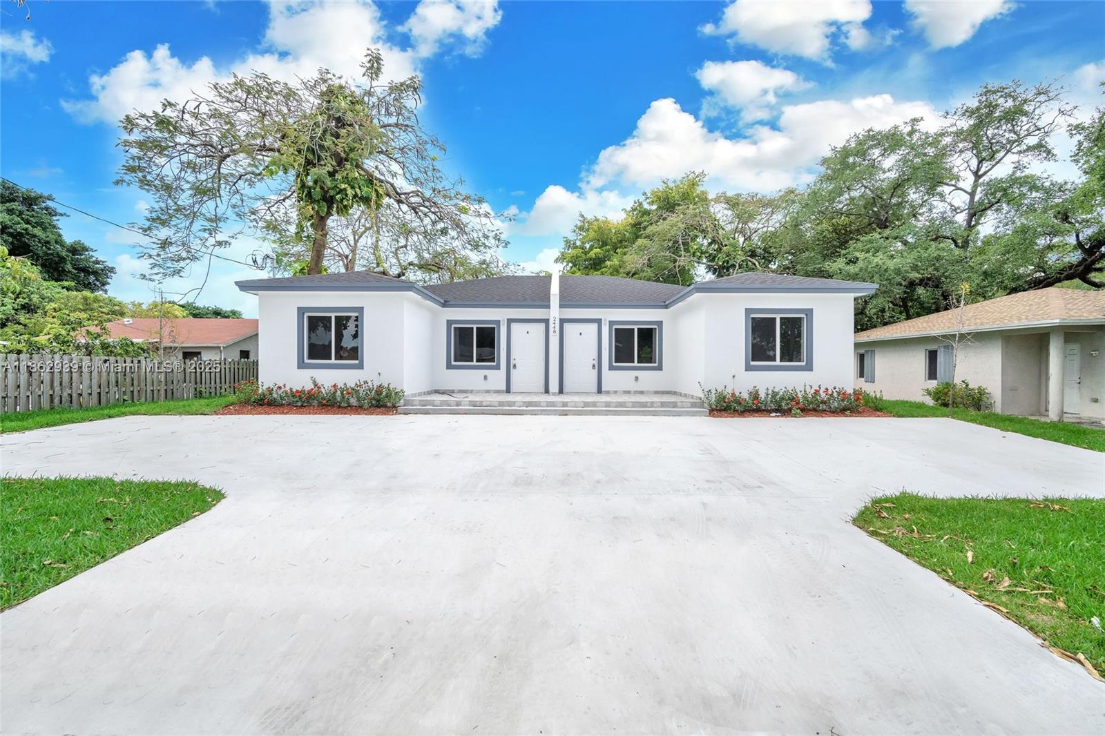 Welcome to this fantastic 3/2 duplex conveniently situated just minutes away from the Metrorail Station, very close to Wynwood and Miami International Airport. As you enter this home, you'll appreciate the open floor plan with plenty of natural light flowing throughout. The living area is spacious and features beautiful tile flooring, perfect for entertaining guests. The kitchen boasts stainless steel appliances, ample cabinetry, and a large countertop area perfect for meal prep. You'll also enjoy the cozy backyard, perfect for enjoying a cup of coffee in the morning or hosting a barbecue with friends and family. Don't miss this incredible opportunity to own this beautiful 3/2 duplex in an unbeatable location. Water and electricity not included.