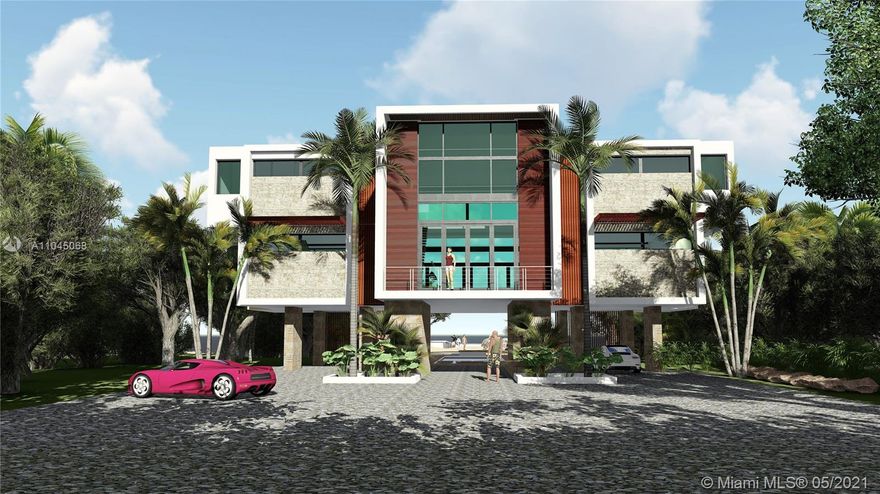 Open Oceanfront Estate with over 2 acres of new construction including elevator and 2 stairways! This stunning property is designed by Omelio Arrabal, who takes care to capture the beauty of this rare property. The long driveway leads to one of the best boating locations in the Keys. This 4 bedroom, 4 full bath was exquisitely designed as an open floor plan with 22ft high ceilings and a massive all glass panoramic view of the sparkling blue waters of the Florida Keys Atlantic Ocean. With a jetty expanding off the property for entertaining, boating, and pure relaxation, this rare estate will completely take your breath away. DEEP WATER DOCKAGE located in the heart of Millionaires' Row!