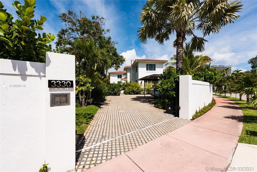 The owners mission was to maintain & restore as much of the original integrity of this 1933 home while giving it a contemporary twist & bringing it up to the 21st century. This remarkable property boasts Cuban tile, hardwood & terrazzo floors, 4 fireplaces, volume ceilings, & original details that highlights the homes innovative spirit. Modern influences include, impact windows & doors, generator, state of the art kitchen, new master suite, heated pool w/ spa, & outdoor summer kitchen seamlessly blending yesterdays & todays lifestyle. Four oversized upstairs BDs plus downstairs housekeepers suite. This meticulously restored and updated home offers privacy, lush gardens, modern conveniences, & the unique opportunity to live in a coveted Miami Beach gem. (5,425 total SF per architects plans)