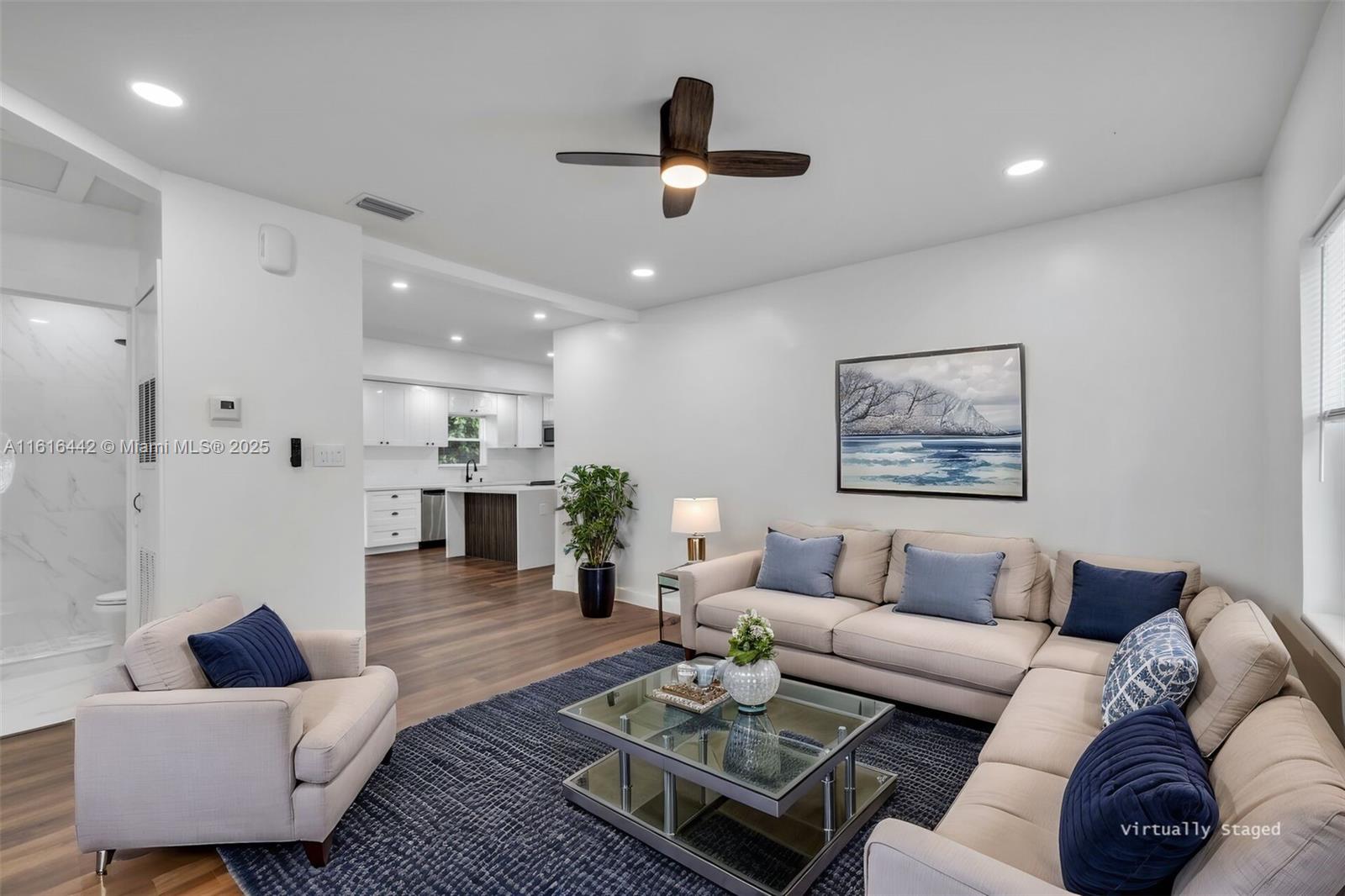 INCOME OPPORTUNITY!!! Completely renovated house with a huge backyard and fully equipped efficiency attached. This gorgeous Spanish style home is located within minutes of the Miami Design District, Wynwood and Midtown. This property sits in a duplex lot ready to be developed (architectural plan available) and it offers a throughout waterproof wood-vinyl floor, SS appliances, 2 bed/1 bath home with a studio in-law suite with a separate entrance, great for investors, end users or first time buyers. Potential high return as an investment or as a rental income. Easy to show, call LA now.