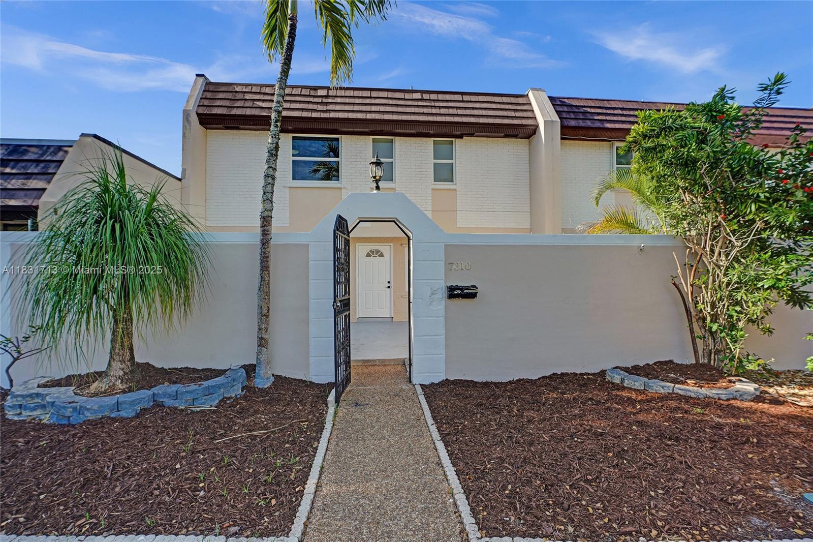Welcome to this spacious 3-bed, 2.5-bath townhouse in Miami Lakes Golf Course Village! Featuring a large living room, dining room, and family room, this home offers comfort and versatility. Enjoy a generous front yard, private backyard with covered patio, and balconies off both the main and second bedrooms. Freshly painted interior with a brand-new roof (June 2025), impact windows plus accordion shutters for full hurricane protection. Parking right in front of the unit. Conveniently located near shops, highways, and parks—this home blends comfort, safety, and convenience in a prime location!
Images shown may include virtual staging to illustrate potential room use and layout. No physical furnishings are present.