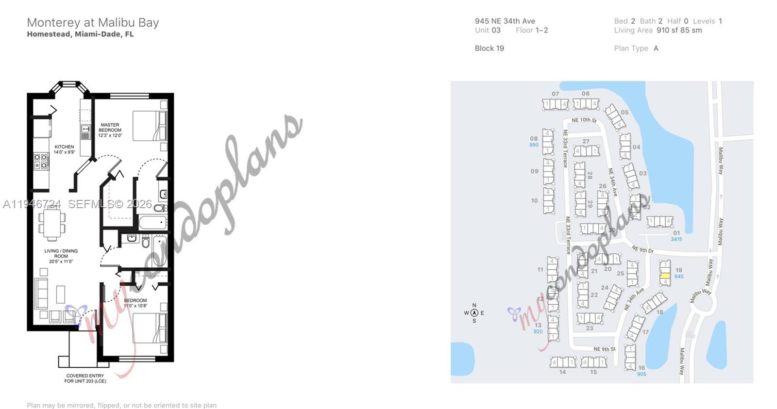 MONTEREY AT MALIBU BAY CO - Residential