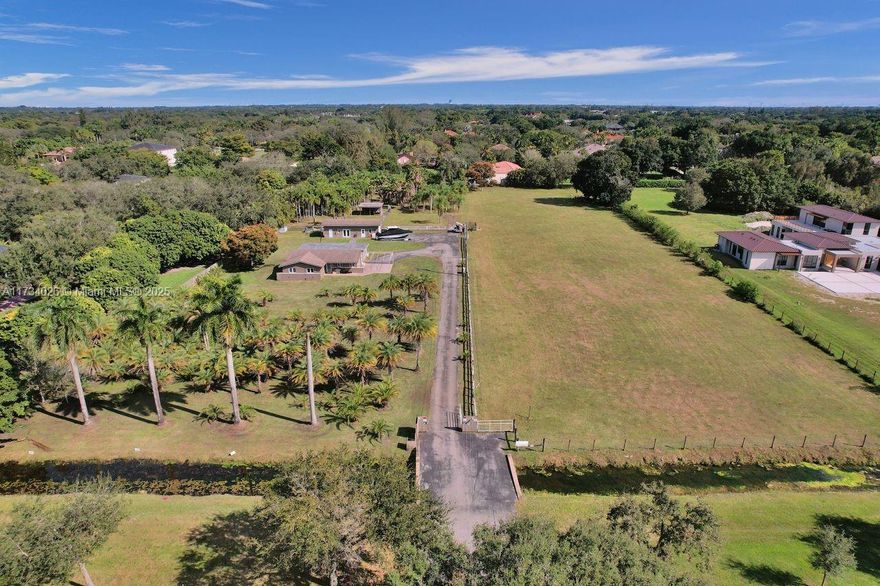 This is an unbelievable opportunity to own a fantastic piece of property in the most sought after real estate area in all of South Florida! Sunshine Ranches is booming with million dollar mansions and development like no other city in South Florida. This is a beautiful +/- 5 Acre property that will allow for TWO multi million dollar custom to be built. Sunshine Ranches is the place to be for people in the entertainment and sports industry with huge gated and secluded properties as well as high end equestrian facilities. Act now if you don't want to be left out of this great opportunity to own prime real estate to be developed. Great schools, shopping and restaurants nearby and close to Miami and Fort Lauderdale beaches and airports! Custom renderings available with sale.