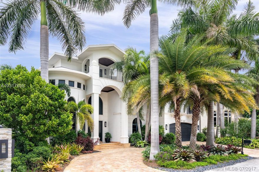 Located in prestigious Las Olas, this contemporary waterfront home is wired for hands free living! 3 Level Smart Home has everything your buyer would want & more. Lutron lighting & PRIMA media system, perfect for entertaining. Kitchen will impress the most discerning chef w/ Miele,Sub Zero, Wolf appliances, incl. gas stove, wine cooler & butler&#x2019;s pantry. Master bedroom features a see through fireplace,huge walk in closets,oversized bathroom & sauna! Third floor flex space is currently set up as a spectacular entertainment room, could easily be converted.The ample outdoor space w/ new resort style pool & spa continues living space outside, 85&#x2019; wide deep water dock, no fixed bridges to bay. Impressive property awaits impressive residents. WATCH VIRTUAL TOUR! Available for lease $22,500/month