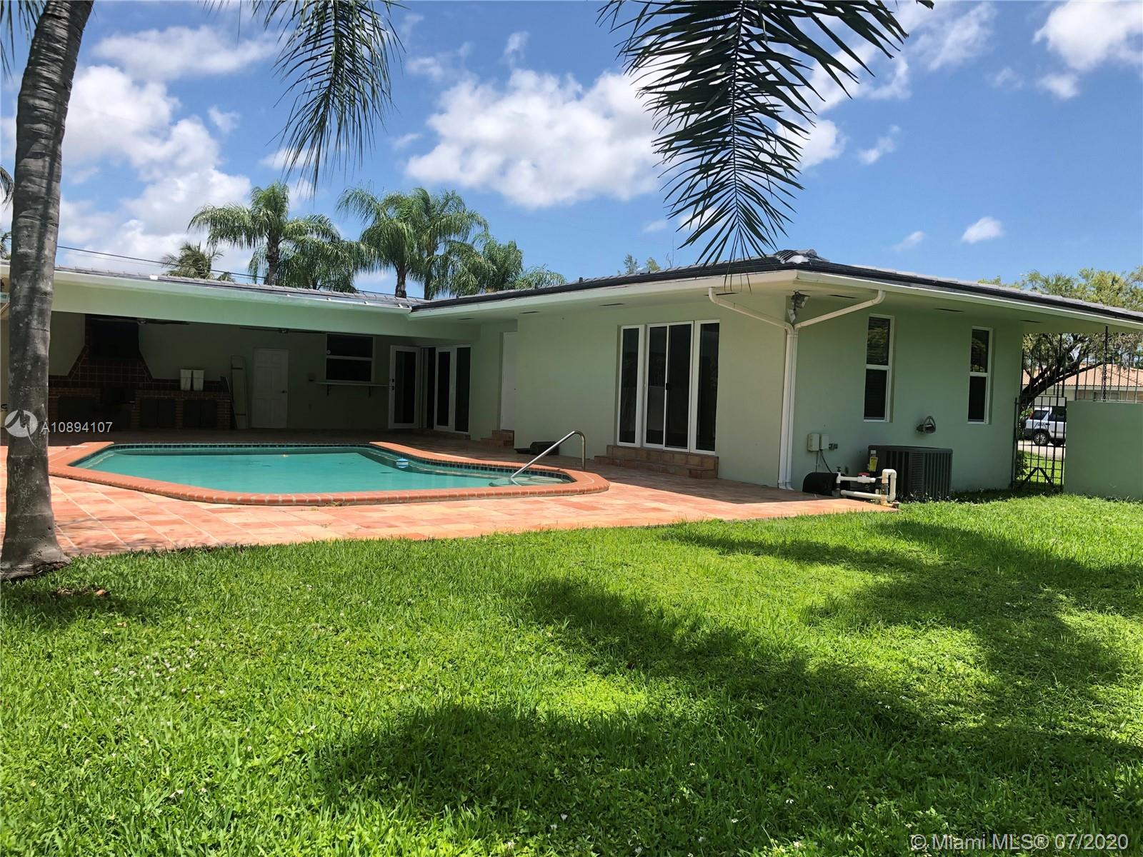 Spacious 3/3 with large pool. Den area with its own bathroom for office, library or play room. Immaculate condition. Centrally located with easy access to shopping, schools and major highways. Great for entertaining guests or raising a family.