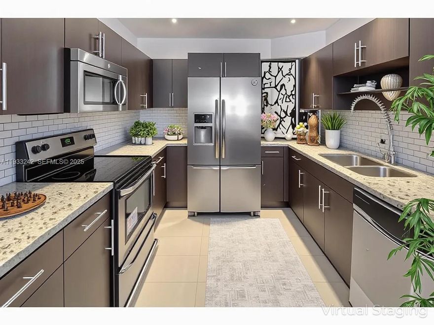 Exquisite 3-bedroom, 1-full-bath modern home. With an impressive  chef’s kitchen featuring large countertops. New roof Only 3 Years Old!!Main house has an open layout that is perfect for entertaining, as well as 2 separate attached in-law efficiencies  room currently rented. Located in an advantageous neighborhood close  schools, shopping, dining, and more.  This Property Wont Last! Call today to view this property. $5000 Assistance for closing 0r Buy Down Points!!