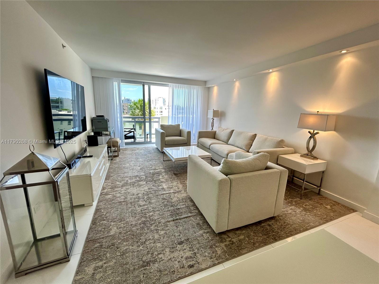 Rental Property at 1500 Bay Rd 480S, Miami Beach, Miami-Dade County, Florida - Bedrooms: 1 
Bathrooms: 1  - $3,500 MO.