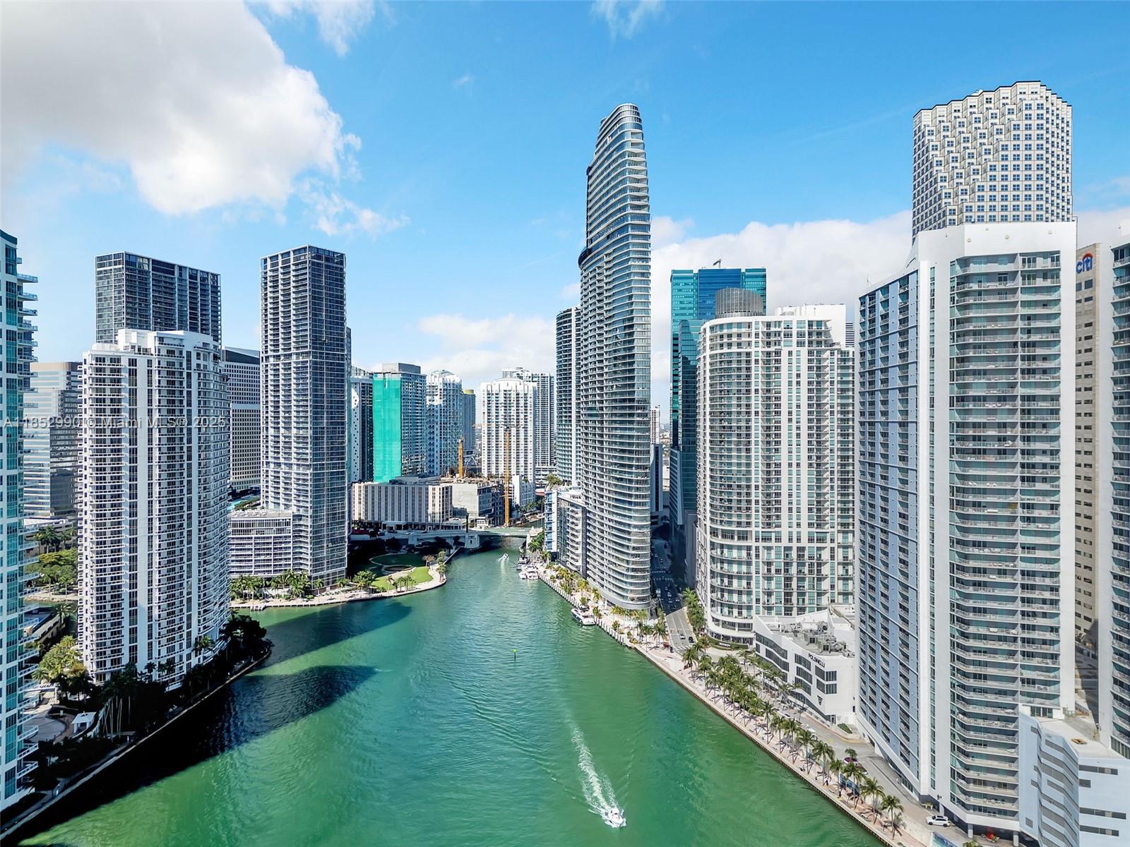 From the moment you walk into this building you experience the finest details and the luxurious lifestyle that you can only find in Miami. This never used residence Welcomes you to the next chapter of your life! Here you'll find 42,275 sq.ft. of amenities divided into four floors starting on the 52nd floor. Sky amenities include art gallery, business center, conference room, kid's playroom, teen center, game room, fitness center, spa, beauty salon, virtual golf, movie theatres, infinity pool, sky bar and lounge, and much more. Your new residence has high ceilings, premium marble flooring throughout, floor to ceiling windows which gives you lots of natural lighting, luxury kitchen, custom closets and electric shades. Easy to show, contact listing agent for the instructions.