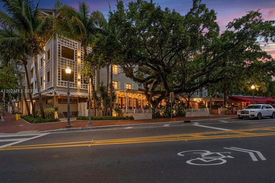 This premium residence at Grove Gardens offers sweeping northern views and features one of the largest one-bedroom floor plans in the building. Ideally located near Ransom Everglades School and the top dining, shopping, and lifestyle destinations in Coconut Grove. Residents enjoy 24-hour security, covered parking, a fitness center, pool, sauna, and four on-site restaurants.

Inside, the residence features 9-foot ceilings, spacious walk-in closets, and a thoughtfully designed layout appointed with premium finishes, including Miele appliances and a Sub-Zero refrigerator. The expansive primary bath delivers a spa-like experience with dual showers, double vanities, and a bidet. Additional highlights include a full second bathroom, in-unit washer and dryer, and dedicated AC storage.
