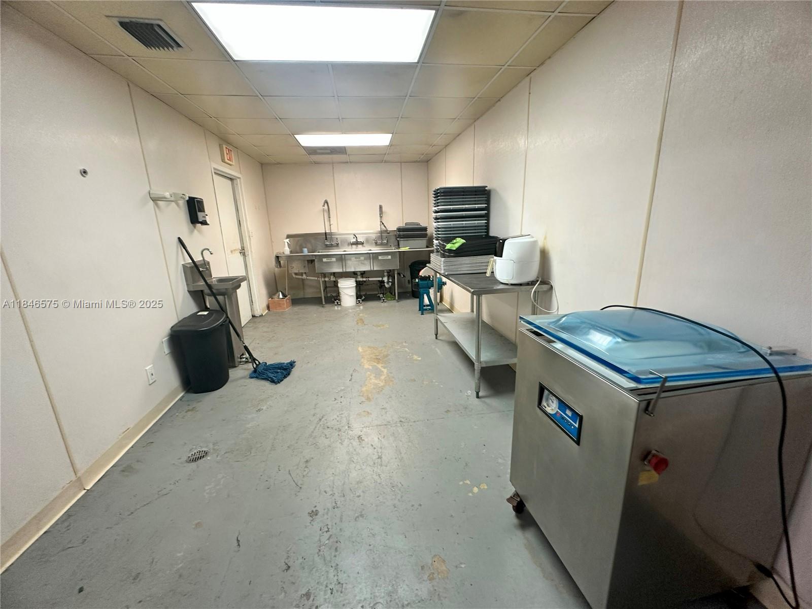 Established food and sausage processing facility operating since 2015 under the same dedicated ownership. This fully operational plant represents an exceptional opportunity for entrepreneurs looking to enter the food processing industry or expand their existing operations. 1,628 square feet, monthly Lease: $3,890.
Facility: Fully equipped processing plant ready for immediate operation. Immediate entry into the lucrative food processing market. Established regulatory compliance and permits. Proven track record, flexibility for business expansion or new product lines, Immigration benefits with demonstrated E-2 visa success
Required Before Scheduling Showing:Signed Non-Disclosure Agreement (NDA)Proof of Funds Documentation.