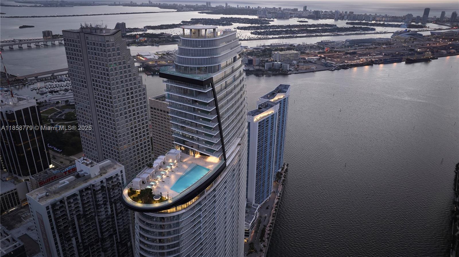 Beautiful, Breathtaking Skyline Views — This stunning 2bedroom, 2.5bath residence is located in Aston Martin’s first exclusively branded residential high rise. The interiors draw inspiration from the brand’s 105 year history, DNA, and aesthetics, blending exquisite craftsmanship with Miami’s tropical vibrance. Residents enjoy world class amenities, including a wellness and spa center, state of the art fitness facility, golf simulators, art gallery, indoor and outdoor pools with private cabanas, grand salon, sky bar and lounge, business center, kids’ playroom, game room, and two movie theaters. Available furnished for immediate luxury living.