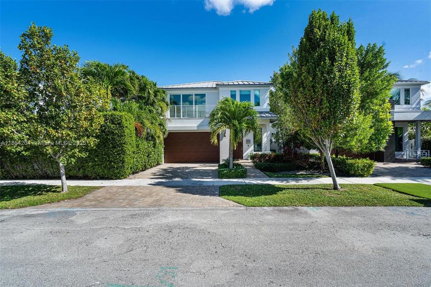 Welcome to this stunning modern masterpiece just minutes from the beach! Built I'm 2018, this 4-bedroom, 4-bathroom home offers over 3,000 sq ft of light-filled living space, an open-concept layout, soaring ceilings, and high-end finishes throughout. The chef’s kitchen features sleek cabinetry, gas range, premium appliances, and a large center island that flows seamlessly into the dining and living areas. Perfect for entertaining. The spacious primary suite includes a spa like bathroom and a generous walk-in closet. Step outside to your private backyard oasis with a pool, covered patio, and tropical landscaping.  Ideally located in Fort Lauderdale’s sought-after Dolphin Isles neighborhood, close to shopping, dining, parks, and the ocean.

Offered at $2,450,000 fully furnished.