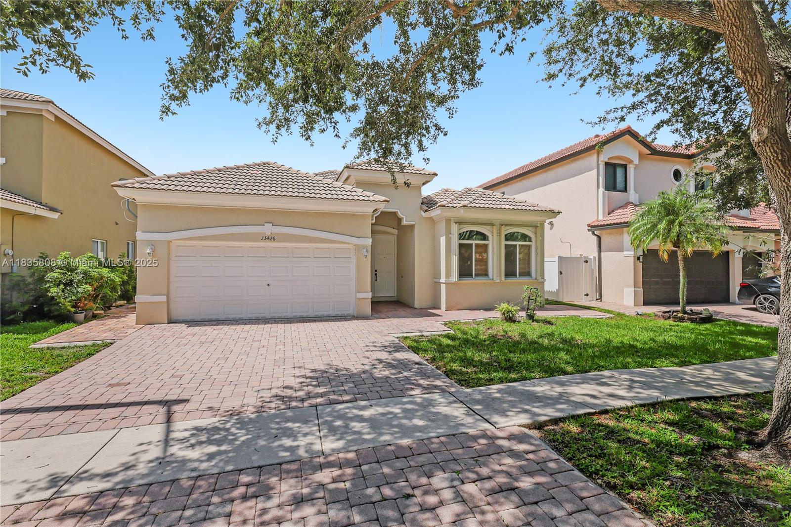 Welcome to this beautiful 3-bedroom, 2.5-bath, one-story home located in the gated sought-after community of Monarch Lakes. Featuring a spacious 2-car garage and a prime waterfront lot, this home offers both comfort and convenience. Enjoy the lake view right from your backyard—perfect for relaxing or entertaining.
Ideally situated close to I-75 and the Turnpike, with easy access to top-rated schools, shopping centers, hospitals, and a wide variety of restaurants. This is South Florida living at its best—peaceful, yet close to everything you need. Don’t miss the opportunity to make this exceptional home yours!