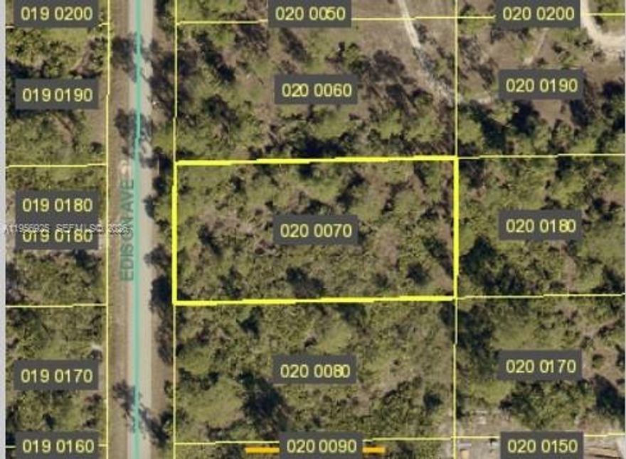 Centrally located half acre lot.