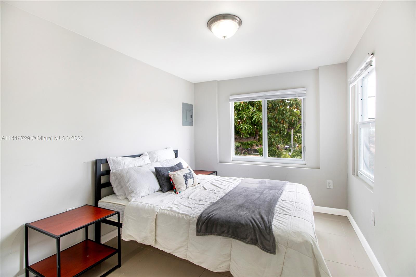 Beautifully renovated 1 bedroom on the econd floor corner unit of newly redone building centrally located in Wynwood and Midtown. Walk to Bars, Restaurants, Shopping & More. Unit features brand new Stainless Steel appliances, neutral tile flooring, modern kitchens & bathroom, central AC and impact windows. Well Lit and full of sun with multiple windows. Boutique building features charming landscaping, common laundry, and secure gated premises under camera. Rent includes water, garbage & pest control. Rapid Approval process.