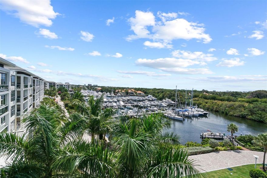 Introducing a luxurious penthouse residence offering breathtaking marina views and an array of premium features. Nestled in a sought-after location, this southeastern-facing condo boasts elegance and sophistication. Upon entering, you'll be greeted by a private elevator that transports you to this pristine haven. With three bedrooms, three and a half bathrooms, a media room, and a separate study, this modern condo provides ample space for both relaxation and entertainment. Designed with a crisp and clean aesthetic, the open floor plan allows natural light to illuminate every corner of the interior. The impact sliding glass doors seamlessly blend the indoors with the outdoors, creating a harmonious living experience. For the culinary enthusiast, the gourmet kitchen is a true masterpiece.