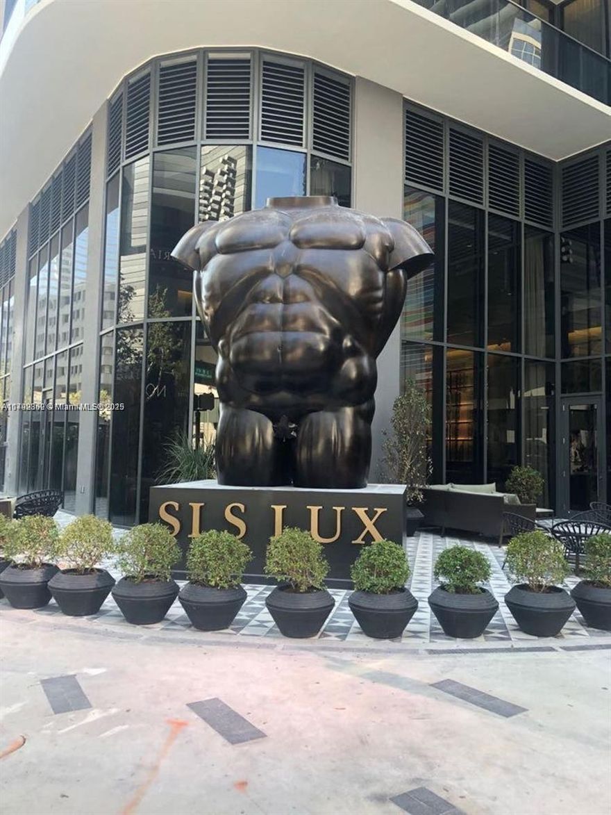 Unit 2505 at SLS Lux Brickell is a luxurious condominium located in Miami's vibrant Brickell district. Situated at 1300 S Miami Avenue, this 25th-floor unit offers stunning views of the city skyline and Biscayne Bay.?
Gorgeous 2 bd/2 bath with private elevator.
The residence features high-end finishes, including marble flooring in common areas, private elevator access, and top-of-the-line appliances. SLS Lux is renowned for its upscale amenities, such as two rooftop pools, an on-site spa and gym, 24-hour security, and valet service. The building's prime location places residents across from Brickell City Centre, providing easy access to shopping, dining, and entertainment options.?