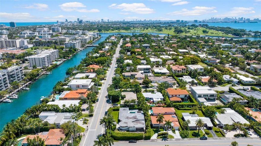 Renovate your dream home on an oversized 10,625 SF lot in one of the most desirable neighborhoods in South Florida: Bay Harbor Islands. 
This 3,511 SF house has 4 bedrooms, 4 bathrooms, a pool, and a basketball court. Rough electrical, and plumbing have been completed. All hurricane impact windows needed for the renovation are included.