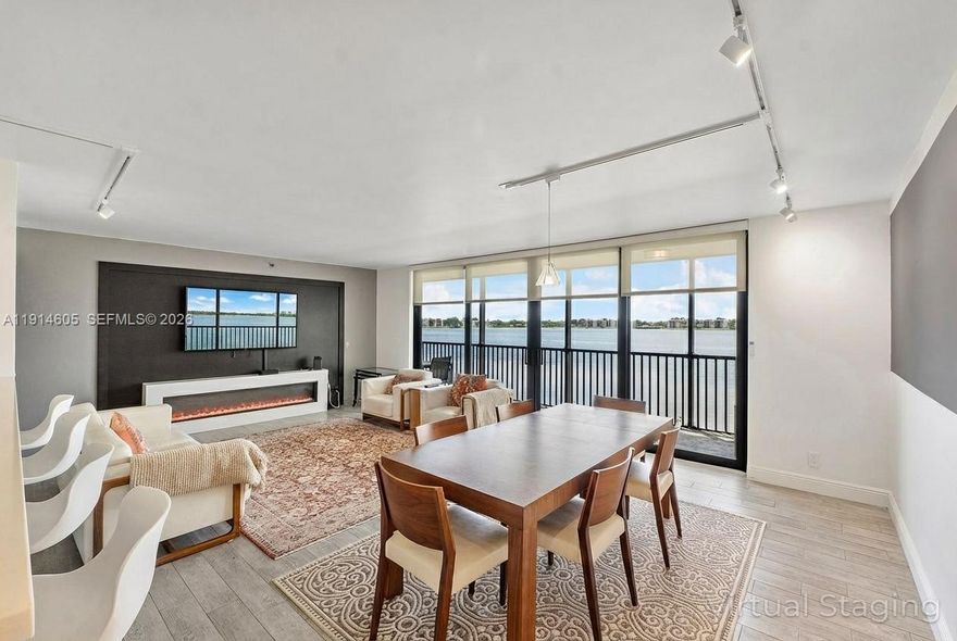 Welcome Lake Emerald! Fully renovated 2/2 with 1,300SF of interior living space. Corner unit offering amazing direct lake views from every room. Enjoy a full set of impact windows and floor-to-ceiling glass doors which open to a 32sf screened-in balcony for perfect sunrises/sunsets. The open kitchen has s.s appliances & quartz countertops. Primary bedrm has en-suite bath w/dual sinks, med. cabinets, shower & lg. walk-in closet. There’s a full-size washer/dryer, wood-style tile flooring, remote-controlled blinds, keyless entry. The guest bedrm has a Murphy bed for flexible use. Enjoy resort-style amenities: 3 pools, hot tubs, sauna, gym, sports courts, B.B.Q areas, lively clubhouse w/activities, & lakeside walking path. Close to beaches, Las Olas, Wilton Drive, airport and major highways.