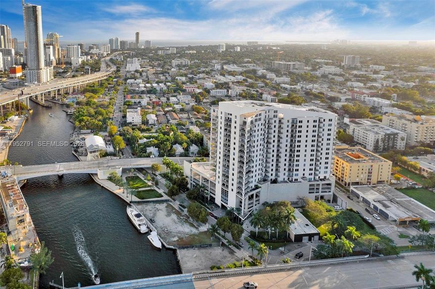 Come check out this amazing 2 bedroom 2 bath condo on the Miami River. Ideal location!! Perfect for anyone who works in Brickell. If you love the city life without the hustle and bustle then this is the building for you. The views are amazing and it's close to shopping, and easy access to the highways.