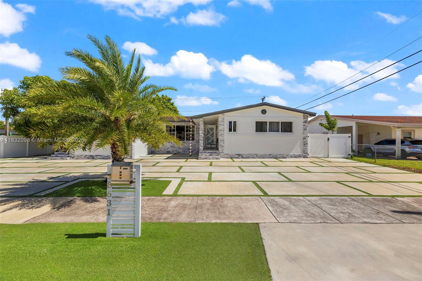 Welcome to this beautifully remodeled, spacious home in the highly sought-after Westchester area of Miami, Florida. Featuring 4 large bedrooms, 3 full bath, this corner lot gem boasts a legal in-laws quarters—a 1-bedroom, 1-bath apartment with its own living room and full kitchen. The prime location offers proximity to top schools, shopping, major malls, and the airport. With room to park over 10 cars and side yards large enough for a boat or RV, convenience is key. Enjoy the modern pool, pool deck, and expansive terrace with an outdoor kitchen. Potential for commercial office conversion on popular 87 Ave, subject to local zoning approval. Property has two washer & dryer rooms ( laundry rooms). one for the main home and the other for the in-laws quarters.