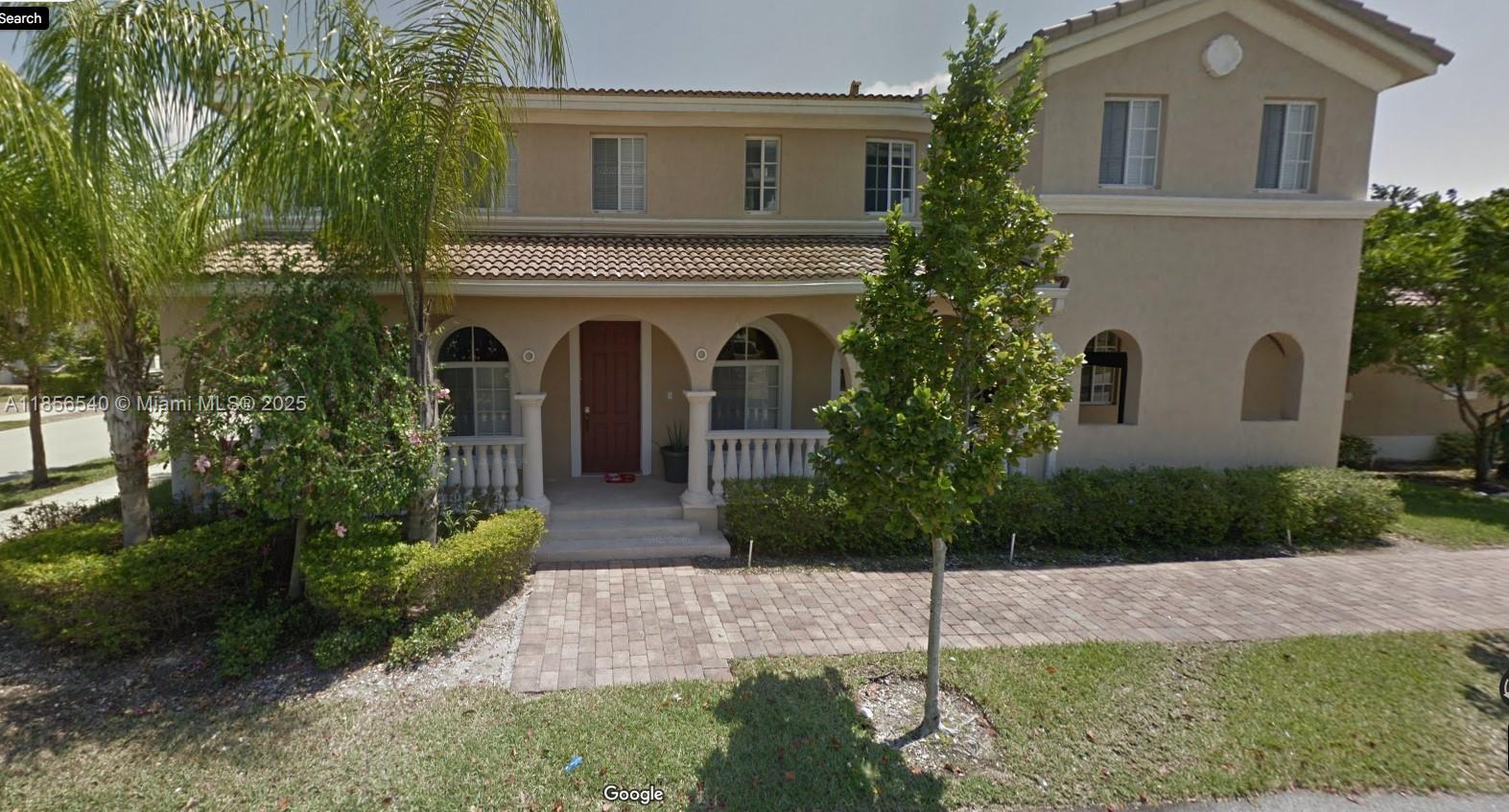 PRIVATE & SPACIOUS This property is a must see! Magnificent Mediterranean 2- story home conveniently located in a quiet residential neighborhood with a clubhouse, pool, gym, and 24-hour security! This lovely 3 beds, 2 ½ bathroom home sits on 4,494 square foot lot with a 2-car garage. The 2,799 square foot house is truly a dream home! From the moment you step inside, it is easy to see why. With its elegant granite top kitchen, spacious living areas and plenty of bedrooms, it makes entertaining in this home a breeze. Close to great Schools, Parks, Dining, Shopping, and the Turnpike! The HOA includes landscaping, cable, alarm, internet, clubhouse, pool, and other amenities.
