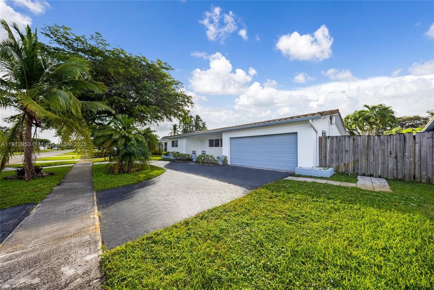 Beautifully renovated single-story home in the heart of Hollywood! This 4-bedroom, 3-bath residence features a fully updated kitchen with modern cabinetry, quartz countertops, and stainless-steel appliances, plus tastefully remodeled bathrooms with contemporary finishes. Enjoy South Florida living in your private backyard oasis with a newly resurfaced pool and spacious patio, perfect for entertaining. Bright open layout, impact windows, new floors, and ample parking. Conveniently located near Downtown Hollywood, beaches, and major highways — move-in ready and ideal for families or investors alike!