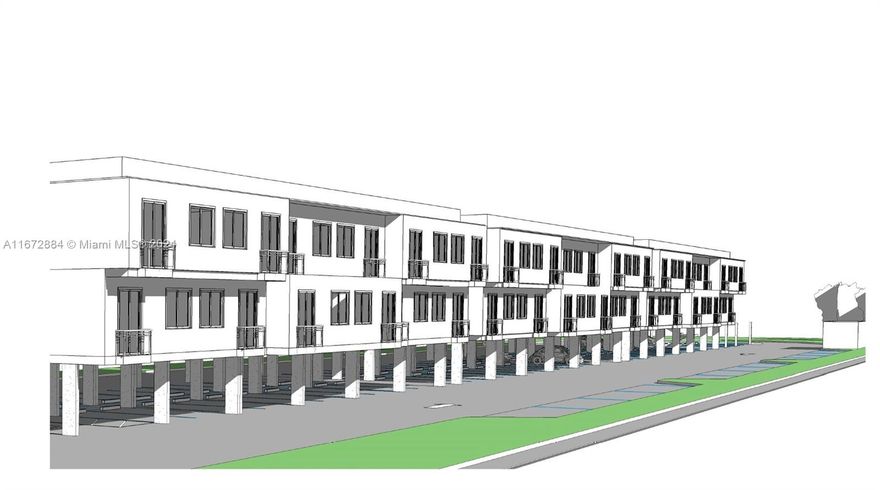 Huge Multi family Investment opportunity!!! Vacant land ready to build with approved plans for 49 units (3 floors). Possible to apply for more density through work force housing. SELLER FINANCING OFFERED with as little as 10% down.