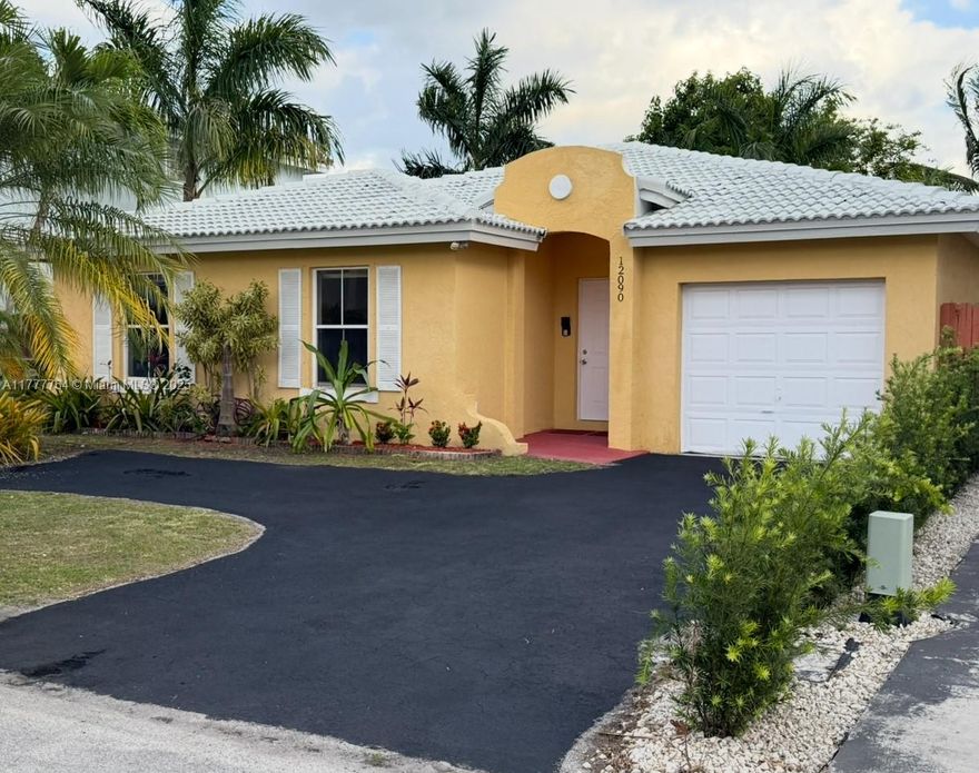 $10,000.00 sellers credit for buyers closing cost with full price offer at closing
WELCOME TO THIS 3 BED / 2 BATHROOM AND 1 CAR GARAGE  GEM LOCATED AT BISCAYNE POINT SOUTH COMMUNITY. THIS SINGLE STORY HOME IS THE PERFECT CANVAS FOR YOU TO CREATE YOUR DREAM LIVING SPACE. THE OUTDOOR AMPLE YARD SPACE IS IDEAL FOR FAMILY GATHERING AND ENTERTAINMENT.. ENJOY THE BENEFITS OF A LOW HOA FEE WHILE LIVING IN A NEIGHBORHOOD WITH CLOSE PROXIMITY TO BLACK POINT MARINA, RESTAURANTS, GROCERY STORES, SCHOOLS AND MAJOR HIGHWAYS, MAKING IT A CONVENIENT PLACE TO CALL HOME. AC WAS REPLACED ABOUT 2 YEARS AGO AND HOME IS CONVENIENTLY EQUIPPED WITH OUTDOOR CAMERAS FOR YOUR TRANQUILITY. DON’T WAIT SEIZE THE CHANCE TO TURN THIS HOUSE INTO YOUR DREAM HOME, SCHEDULE YOUR  SHOWING TODAY