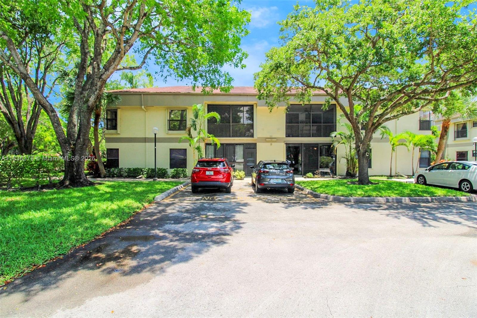 Welcome to your new Coconut Creek retreat! This beautifully maintained 2-bed, 2-bath condo is located in the heart of Township, surrounded by lush gardens and steps from walking paths and resort-style amenities. The smart split-bedroom layout offers privacy, while the kitchen features SS appliances, granite countertops, tile in kitchen and patio, and a full-size washer & dryer. Laminate flooring throughout main areas—no carpets! Enjoy your screened patio with garden views and access to Applewood Village’s pool plus Township’s Olympic pool, gym, tennis & more. Well-kept community with owner-occupancy and no-pet rules. Min. 12% down required. Don’t miss this opportunity!