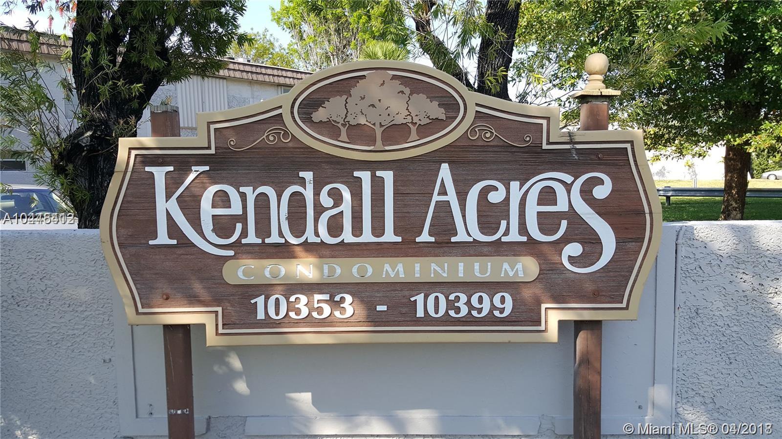 KENDALL ACRES CONDO BLDG - Residential Lease
