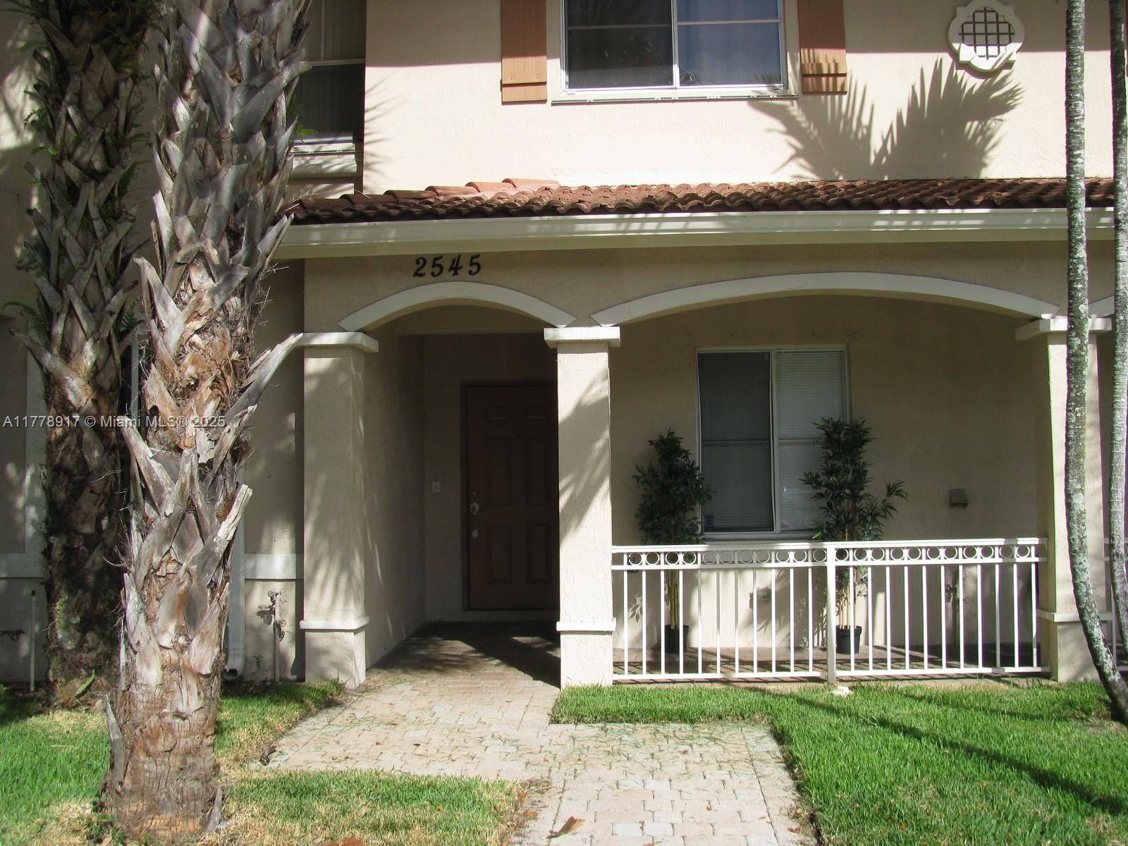 Rental Property at 2545 Sw 82nd Ave 104, Miramar, Broward County, Florida - Bedrooms: 2 
Bathrooms: 3  - $2,600 MO.