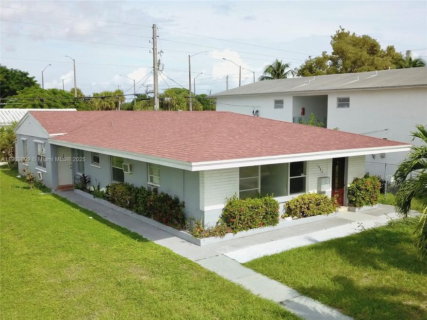 Amazing, income-producing triplex, in the heart of North Miami Beach. This property features a 2/1+den for rent at $2,150 per month and two separate 1/1 units rented at $1,550 and $1,500 per month! Roof was done new in 2023. Easy to rent with plenty of parking, storage shed for owners and tenants, near shopping centers, beaches, malls, highways, and just steps away from Victory Pool! This triplex is perfect for investors looking for a value-add property and first time home buyers looking to live one unit and rent the others. Ask how you can get pre-approved for financing through our preferred lender!