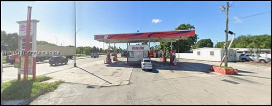 Closed Gas Station since November 2025 presenting a strong redevelopment opportunity. The fuel brand can be changed, allowing an owner or operator to rebrand, introduce a major or independent fuel flag, or explore alternative uses subject to approvals.
The property is strategically located on a major, signalized corner avenue, offering excellent visibility, strong traffic exposure, and convenient ingress and egress from multiple directions. This high-profile corner location enhances customer accessibility and branding potential.
The site consists of approx. 11,364 sqft. lot with approx. 117’ fronting NW 27 Ave. Building approx. 741 sqft, suitable for a convenience store, retail use, or potential expansion depending on zoning and permitting. The fueling infrastructure includes 4 pumps providing 8 fueling positions, allowing for efficient traffic flow and service capacity during peak hours. 3 x 10,000 UST. 
Overall, this asset offers significant upside for an owner-user or investor seeking to reactivate an existing fuel station, rebrand, or redevelop the property in a well-traveled corridor with strong fundamentals.