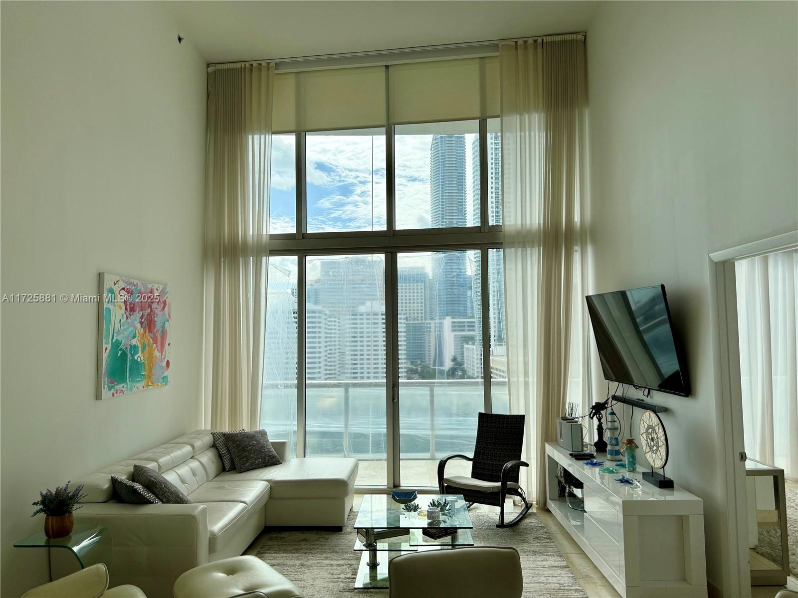 Rental Property at 495 Brickell Ave 1403, Miami, Broward County, Florida - Bedrooms: 3 
Bathrooms: 2  - $6,800 MO.