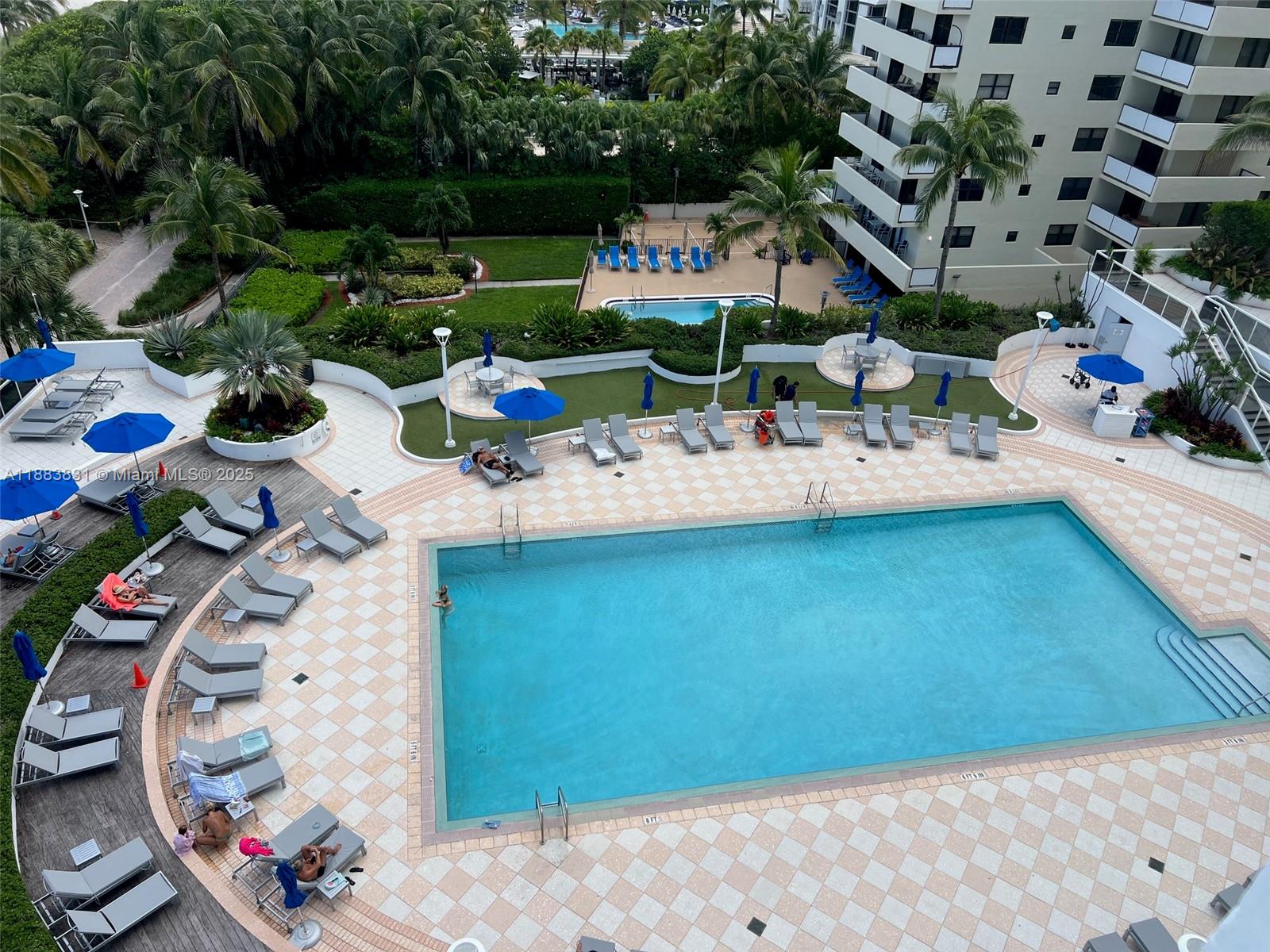 Look no further, you found this jewel, just new on the market, completely renovated, polished floors, freshly painted, brand new everything: furniture, mattresses, A/C, window shades, lighting. Best Corner unit closest to the ocean possible, direct ocean views from private balcony, all windows look at water, pool and beach. Spectacular location, walk to Lincoln Mall shops, restaurants and entertainment. Apartment comes with 2 parking spaces. All utilities included in the rent, high speed internet, digital cable, TVs in every room. Short term, prices vary according to the season and length of staying. 14% taxes apply. Please call listing agent now for an exclusive showing and more information. Jacuzzi, Gym, Pool.Amazing place, for an amazing stay!