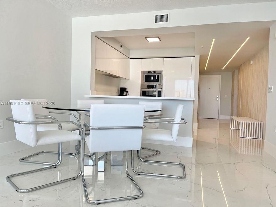 Own a piece of elevated resort-style living in the heart of Sunny Isles Beach. Ideally located within walking distance to the beach, restaurants, and shops, and just minutes from Bal Harbour and Aventura Mall.

This beautifully appointed 3-bedroom, 3-bath residence with a converted den is offered partially furnished and features an oversized private balcony. The elegant European-style kitchen showcases Italian cabinetry and premium stainless steel appliances. Additional highlights include floor-to-ceiling windows, porcelain floors, glass-enclosed showers, washer and dryer, and electric blinds throughout.

Residents enjoy access to exceptional 6-star amenities, including a state-of-the-art Technogym fitness center, spa, sauna, yoga and Pilates studios, private theater, wine and cigar lounge, game room, concierge services, four resort-style pools, indoor and outdoor children’s areas, kids’ pool, and an on-site bar and restaurant.

A rare opportunity to own a luxurious residence that perfectly blends comfort, convenience, and resort-style living in one of the most desirable buildings in Sunny Isles Beach.