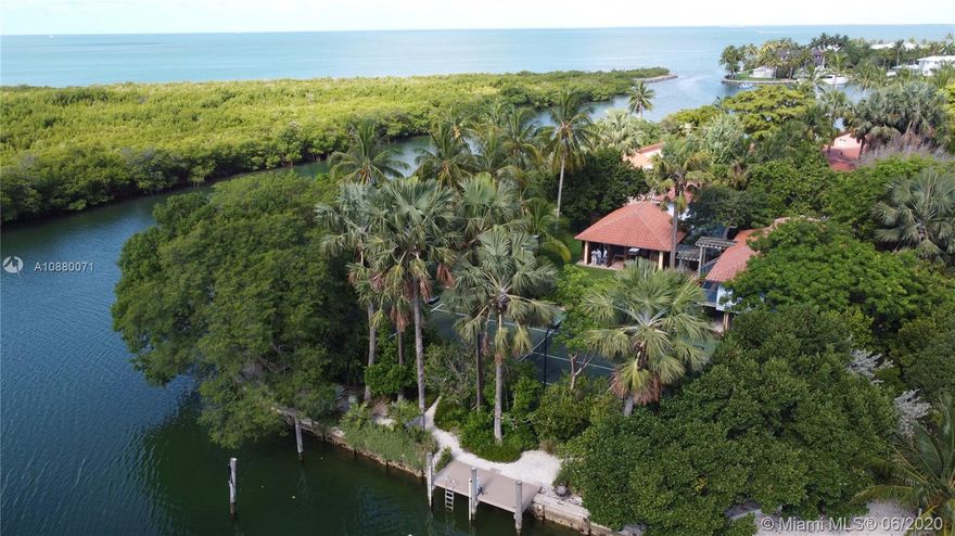 *** 276 linear feet on the Water this Unique Waterfront Corner property. Oversize 28,310 Sq Ft of land on Key Biscayne. Build your panoramic dream home on this spectacular lot. It sits on the best street in Key Biscayne: Harbor Drive when becomes a Dead-End Boulevard. This is a boater's dream with over 276 feet on the water. No neighbors in sight with immediate access to open bay and open ocean.