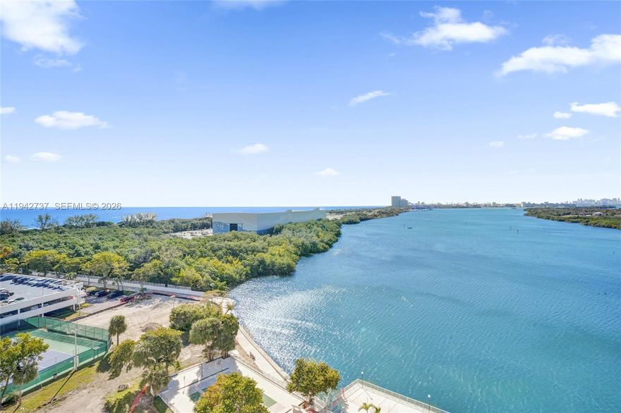 Impeccable unobstructed views! Spacious 2BR/2BA condo located in the heart of Sunny Isles Beach, just steps from the beach. This well-maintained residence features stylish finishes and has been kept in excellent condition, with new flooring, new balcony doors, and numerous additional improvements. Situated in a full-service building offering 24-hour security, doorman and valet parking. Amenities include a heated pool, tennis courts, fully equipped gym, and game rooms with billiards and table tennis. Ideal as a primary residence, second home, or investment opportunity in a highly desirable coastal location.